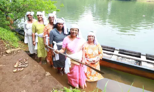 ജലോത്സവത്തിന് മാറ്റുരക്കാൻ പെൺപടയും
