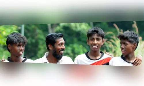 ഒരു വീട്ടിൽനിന്ന് മൂന്ന് ‘ഉയരച്ചാട്ട’ക്കാർ ഒരു വീട്ടിൽനിന്ന് മൂന്ന് ‘ഉയരച്ചാട്ട’ക്കാർ