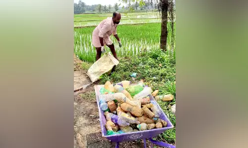നാടിന് മാതൃകയായി എയ്യാലിലെ യുവകർഷകൻ