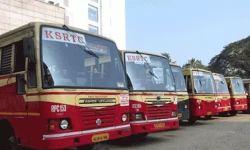 കെ.എസ്.ആർ.ടി.സി ബസ് ടെർമിനൽ പ്രശ്നം അടിയന്തരമായി പരിഹരിക്കും -ഗതാഗത മന്ത്രി കെ.എസ്.ആർ.ടി.സി ബസ് ടെർമിനൽ പ്രശ്നം അടിയന്തരമായി പരിഹരിക്കും -ഗതാഗത മന്ത്രി