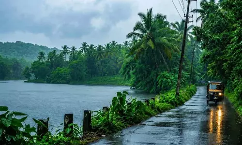 മഴക്കൊപ്പം കാറ്റും ഇടിമിന്നലും; വിവിധ ജില്ലകളിൽ യെല്ലോ അലർട്ട്, ജാഗ്രത പാലിക്കാൻ നിർദേശം മഴക്കൊപ്പം കാറ്റും ഇടിമിന്നലും; വിവിധ ജില്ലകളിൽ യെല്ലോ അലർട്ട്, ജാഗ്രത പാലിക്കാൻ നിർദേശം