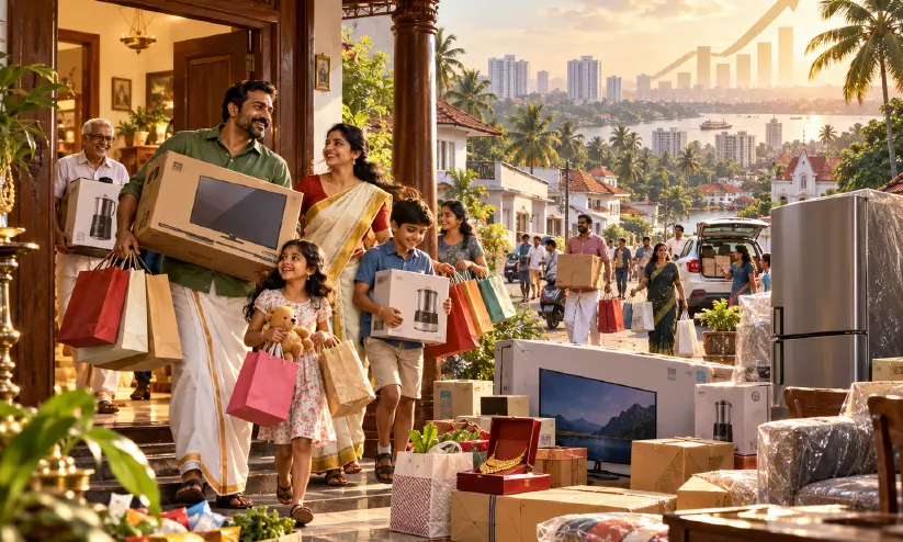 വാങ്ങിച്ച് കൂട്ടുന്ന കേരളം വാങ്ങിച്ച് കൂട്ടുന്ന കേരളം