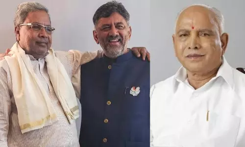 Siddaramaiah, Shivakumar, Yediyurappa