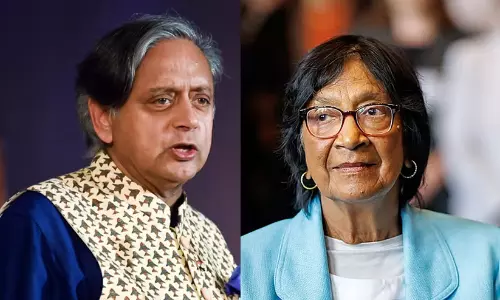 ‘ആറ് ദിവസം കഴിഞ്ഞിട്ടും അഭിനന്ദനമില്ല’; നൊബേൽ ജേതാവ് നവി പിള്ളയെ അവഗണിച്ച കേന്ദ്രത്തിനെതിരെ വിമർശനവുമായി ശശി തരൂർ
