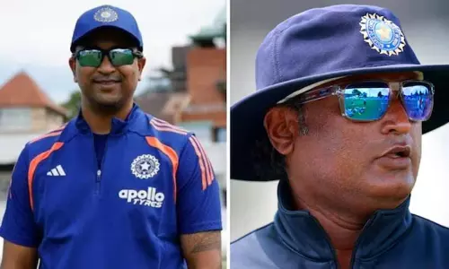 Former Indian spinner Pragyan Ojha taking charge as the chairman of the BCCI mens selection committee