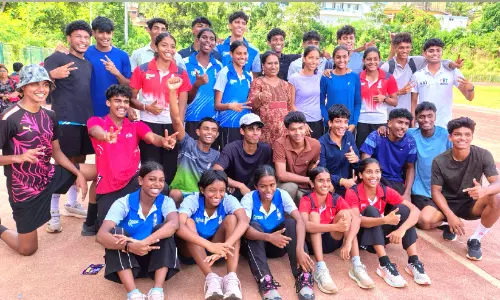 തിരുവനന്തപുരം ജില്ല സ്കൂൾ കായികമേള; മെഡലുകൾ തൂത്തുവാരി ജി.വി.രാജ
