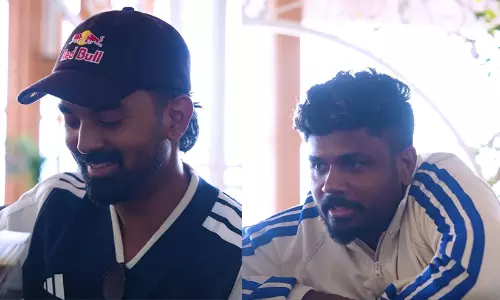 ചായ എവിടെ? സഞ്ജുവിന്റെ ചോദ്യം; ഒരു ചായ ചേട്ടാ എന്ന് രാഹുൽ, വീഡിയോ പങ്കുവെച്ച് ബിസിസിഐ