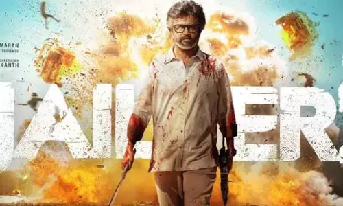 Rajinikanth and Mohanlal in a promotional poster for the blockbuster movie Jailer 2