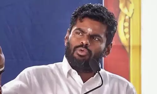 ഡൽഹി പൊലീസിന്റെ നടപടി അനീതി; സിജെപിയെ പിന്തുണച്ച് അണ്ണാമലൈ ഡൽഹി പൊലീസിന്റെ നടപടി അനീതി; സിജെപിയെ പിന്തുണച്ച് അണ്ണാമലൈ