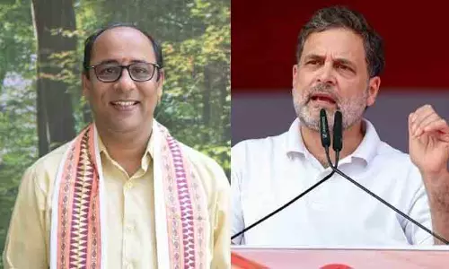 രാഹുൽ ഗാന്ധിക്കെതിരായ അപകീർത്തി പരാമർശം: ബി.ജെ.പി നേതാവ് കെ. ശ്രീകാന്തിനെതിരെ പരാതി രാഹുൽ ഗാന്ധിക്കെതിരായ അപകീർത്തി പരാമർശം: ബി.ജെ.പി നേതാവ് കെ. ശ്രീകാന്തിനെതിരെ പരാതി