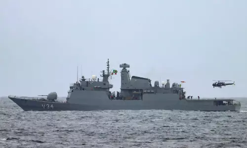 indian ship attacked indian ship attacked