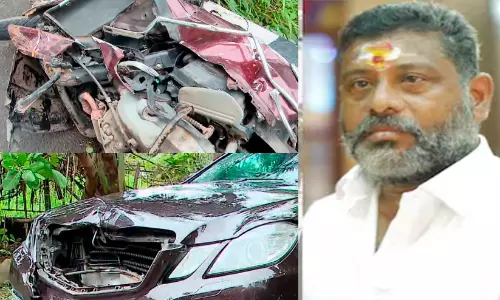 ജഡ്ജിയുടെ മകൻ ഓടിച്ച ആഡംബര കാറിടിച്ച് ബൈക്ക് യാത്രികൻ മരിച്ചു; 17കാരന് പിടിയിൽ ജഡ്ജിയുടെ മകൻ ഓടിച്ച ആഡംബര കാറിടിച്ച് ബൈക്ക് യാത്രികൻ മരിച്ചു; 17കാരന് പിടിയിൽ