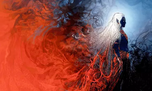 അ​ക​ങ്ങ​ളും അ​രി​കു​ക​ളും:   ‘ആ​ത്രേ​യ​ക’​ത്തി​ന്റെ   ഉ​റ​വി​ട​ങ്ങ​ൾ