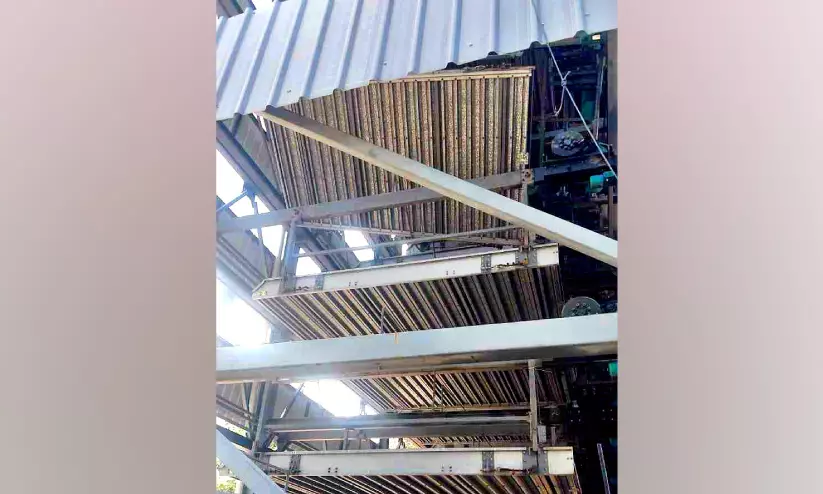 ആറുനില മള്ട്ടിലെവല് കാര്പാര്ക്കിങ് കേന്ദ്രത്തിന്റെ റാക്ക് തകർന്നു ആറുനില മള്ട്ടിലെവല് കാര്പാര്ക്കിങ് കേന്ദ്രത്തിന്റെ റാക്ക് തകർന്നു