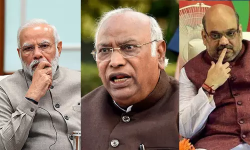 മോദി മാത്രമല്ല, മോദിയുടെ അച്ഛനും ഇറങ്ങി പോകേണ്ടിവരുമെന്ന് ഖാർഗെ; അതിര് ലംഘിച്ചതായി അമിത് ഷാ
