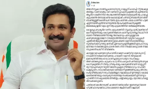 ‘പാതിരാത്രി ആ ചെറുക്കൻ എവിടെപ്പോയി എന്ന് ചോദിക്കാൻ ഒരു വർഗീയ വിഷ വൃദ്ധകളേയും കാണുന്നില്ല’; ചേരാനല്ലൂർ വാഹനാപകടത്തിൽ പ്രതികരണവുമായി ഡോ. ജിന്റോ ജോൺ