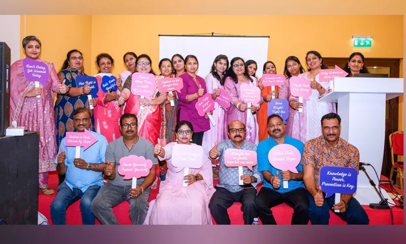 സ്പർശം 2026’ സ്തനാർബുദ ബോധവത്കരണ പരിപാടി ശ്രദ്ധേയമായി സ്പർശം 2026’ സ്തനാർബുദ ബോധവത്കരണ പരിപാടി ശ്രദ്ധേയമായി