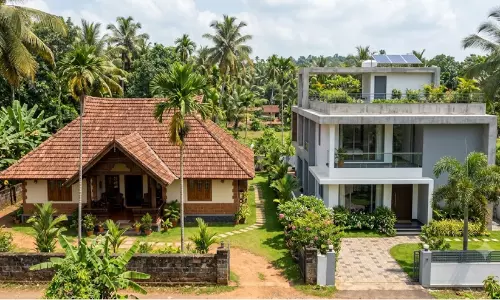 ചരിഞ്ഞ മേൽക്കൂരയോ ഫ്ലാറ്റ് റൂഫോ? വീടിന് അനുയോജ്യമായത് തിരഞ്ഞെടുക്കാം?