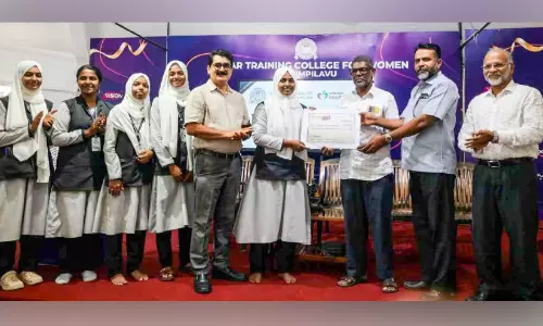 രോഗികൾക്ക് സാന്ത്വനമായി അൻസാർ ട്രെയിനിങ് കോളജ് വിദ്യാർഥികൾ; മാധ്യമം ഹെൽത്ത് കെയറിന് 74,280 രൂപ കൈമാറി