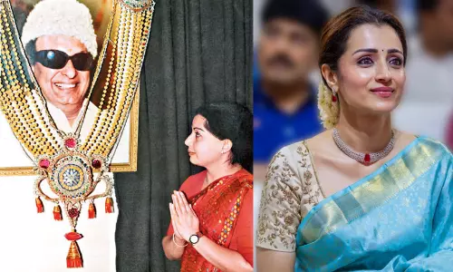 എം.ജി.ആറിന്‍റെ ജീവിതം സിനിമയാകുന്നു; ജലയളിതയായി തൃഷ അഭിനയിച്ചേക്കും
