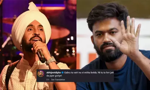 ‘സമരം ചെയ്യാൻ പഞ്ചാബികളെ ആരും പഠിപ്പിക്കേണ്ട’; വിവാദങ്ങൾക്കിടെ പ്രതികരണവുമായി ഗായകൻ ദിൽജിത്, മറുപടിയുമായി അഭിജീത് ദിപ്കെ ‘സമരം ചെയ്യാൻ പഞ്ചാബികളെ ആരും പഠിപ്പിക്കേണ്ട’; വിവാദങ്ങൾക്കിടെ പ്രതികരണവുമായി ഗായകൻ ദിൽജിത്, മറുപടിയുമായി അഭിജീത് ദിപ്കെ