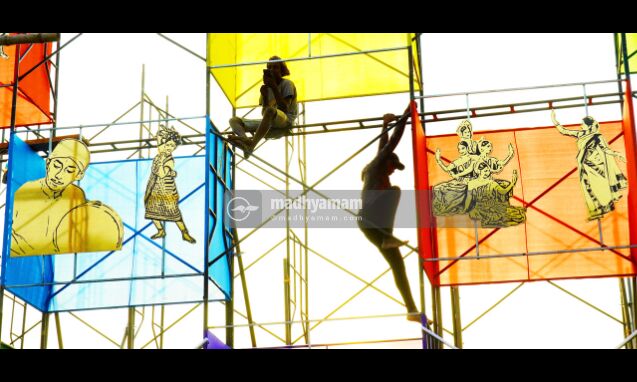 കലോത്സവ നഗരിയിലെ ഒരുക്കങ്ങൾ