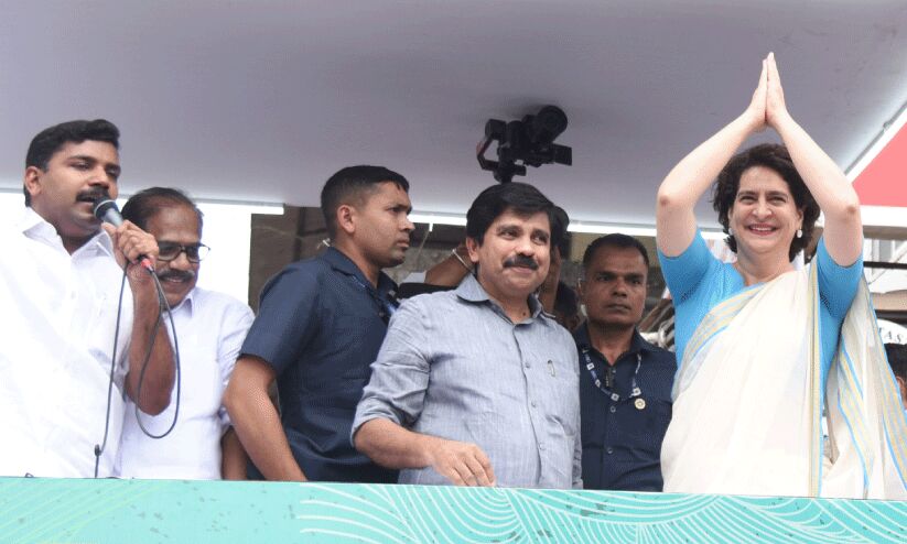 വണ്ടൂരിലെ വോട്ടർമാർക്ക് നന്ദി അറിയിച്ചു; മണ്ഡലത്തിനുവേണ്ടി കഠിനമായി പ്രയത്നിക്കുമെന്ന് പ്രിയങ്ക ഗാ​ന്ധി