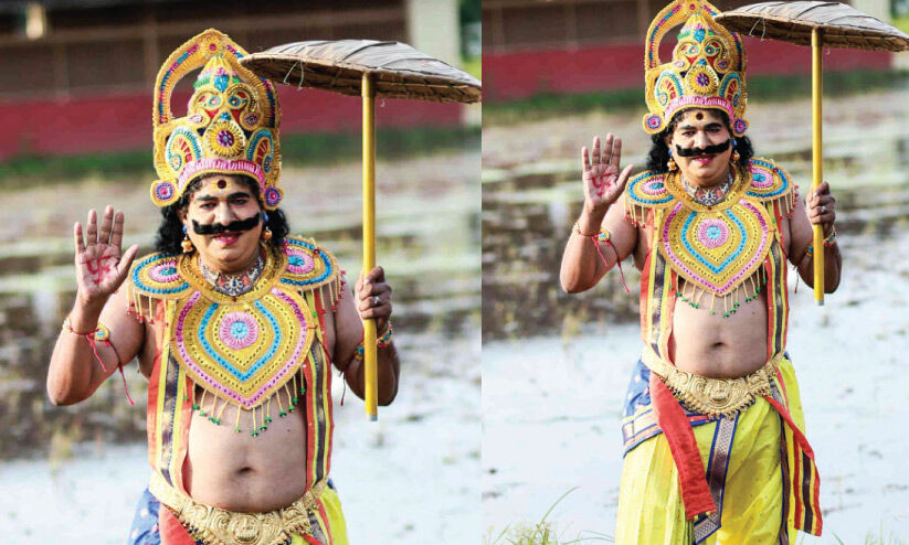 രണ്ടുപതിറ്റാണ്ടായി മാവേലി വേഷത്തിൽ അബ്ദുൽ ഖാദർ രണ്ടുപതിറ്റാണ്ടായി മാവേലി വേഷത്തിൽ അബ്ദുൽ ഖാദർ