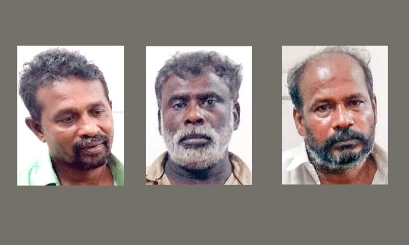 അയ്യപ്പഭക്തന്‍റെ ബാഗ് കീറി മോഷണം: മൂന്നുപേർ അറസ്റ്റിൽ