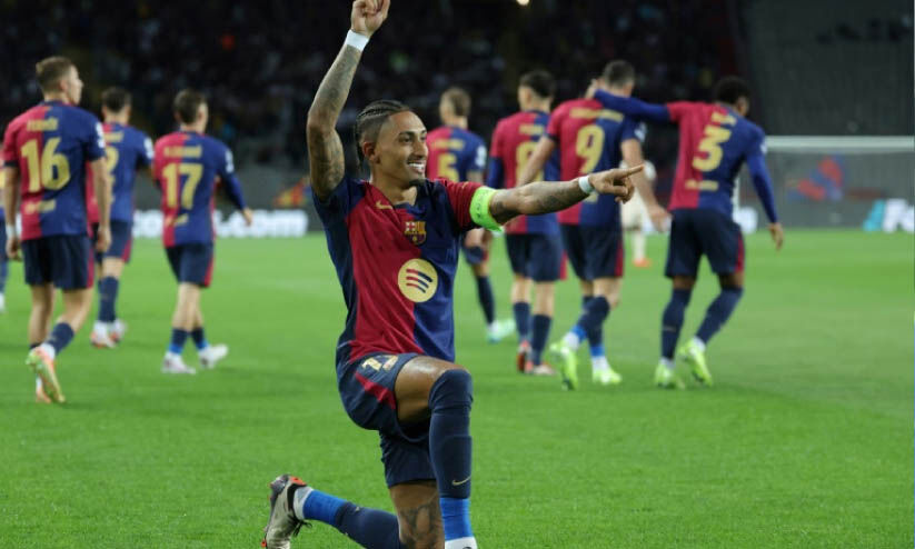 ഹാട്രിക് റാഫിഞ്ഞ; ഡബിൾ ഹാലണ്ട് ഹാട്രിക് റാഫിഞ്ഞ; ഡബിൾ ഹാലണ്ട്