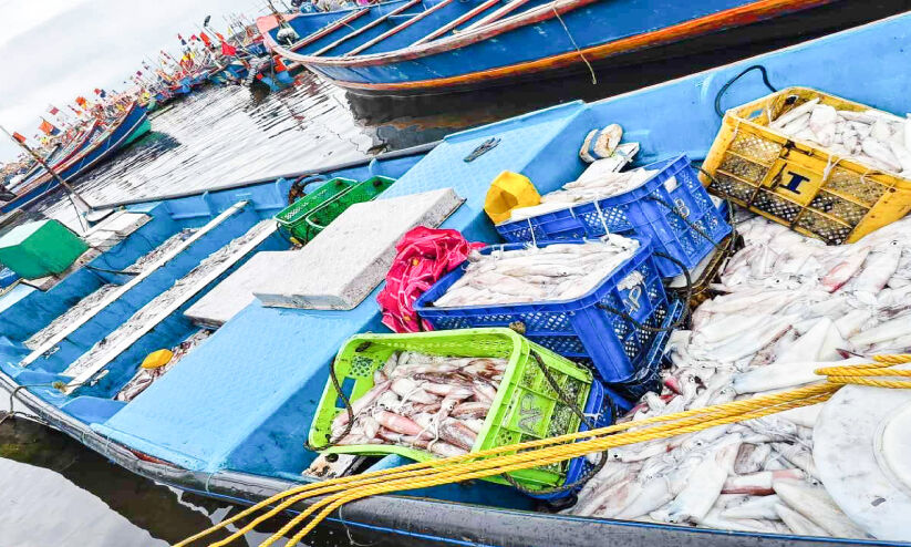 തീവ്ര ലൈറ്റുകള്‍ ഉപയോഗിച്ച്​ മത്സ്യബന്ധനം; വള്ളങ്ങൾ പിടികൂടി മത്സ്യത്തൊഴിലാളികള്‍