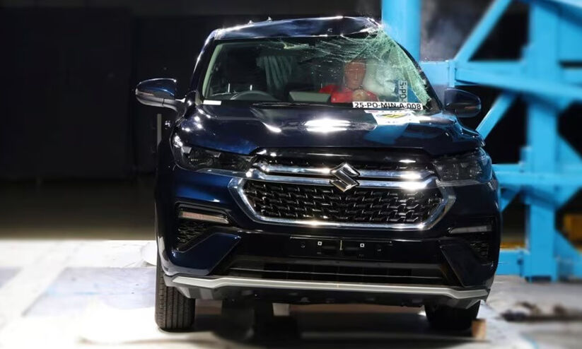 ഇടി പരീക്ഷണത്തിൽ തിളക്കമാർന്ന് മാരുതി; ഇൻവിക്ടോ ഇനിമുതൽ 5 സ്റ്റാർ സുരക്ഷയിൽ ഇടി പരീക്ഷണത്തിൽ തിളക്കമാർന്ന് മാരുതി; ഇൻവിക്ടോ ഇനിമുതൽ 5 സ്റ്റാർ സുരക്ഷയിൽ