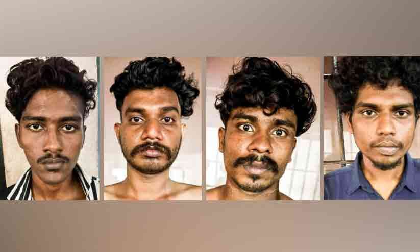 മോഷണവാഹനത്തിന്റെ ഇന്ധനം തീർന്നാൽ ഉപേക്ഷിച്ച് അടുത്ത വാഹനം മോഷ്ടിക്കും; നാലംഗ അന്തർസംസ്ഥാന കവർച്ചസംഘം അറസ്റ്റിൽ മോഷണവാഹനത്തിന്റെ ഇന്ധനം തീർന്നാൽ ഉപേക്ഷിച്ച് അടുത്ത വാഹനം മോഷ്ടിക്കും; നാലംഗ അന്തർസംസ്ഥാന കവർച്ചസംഘം അറസ്റ്റിൽ