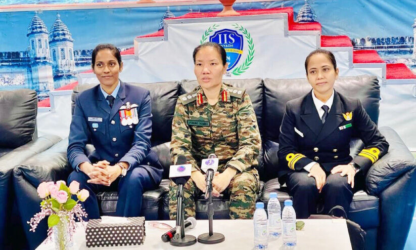 വനിത ശാക്തീകരണത്തിൽ സൗദിയിൽ വിപ്ലവകരമായ മാറ്റം -ഇന്ത്യൻ സംയുക്തസേന പ്രതിനിധിസംഘം വനിത ശാക്തീകരണത്തിൽ സൗദിയിൽ വിപ്ലവകരമായ മാറ്റം -ഇന്ത്യൻ സംയുക്തസേന പ്രതിനിധിസംഘം