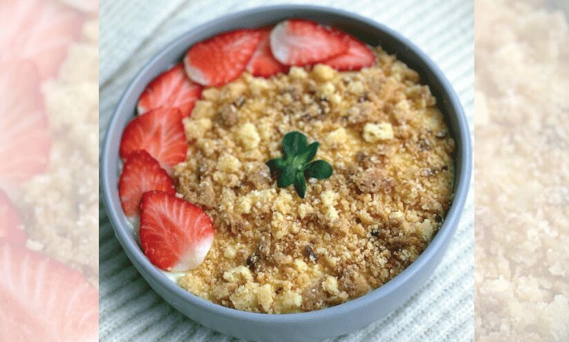 ക്രംബ്ൾഡ് പൈനാപ്പിൾ പുഡ്ഡിങ് ക്രംബ്ൾഡ് പൈനാപ്പിൾ പുഡ്ഡിങ്