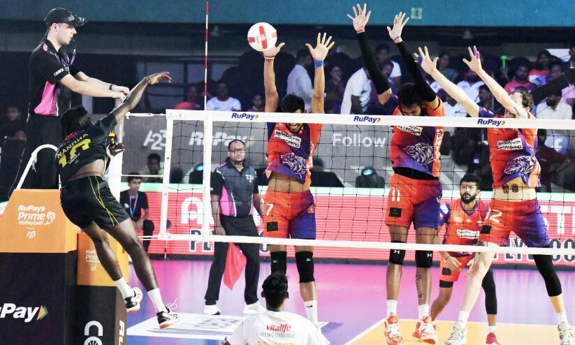 പ്രൈം വോളിബാൾ ലീഗ്: ഇനി സെമി; ഫുൾ ആവേശം പ്രൈം വോളിബാൾ ലീഗ്: ഇനി സെമി; ഫുൾ ആവേശം