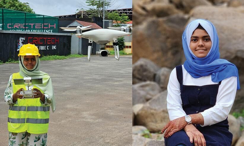 പറക്കാതെ പൈലറ്റായി റിൻഷ...