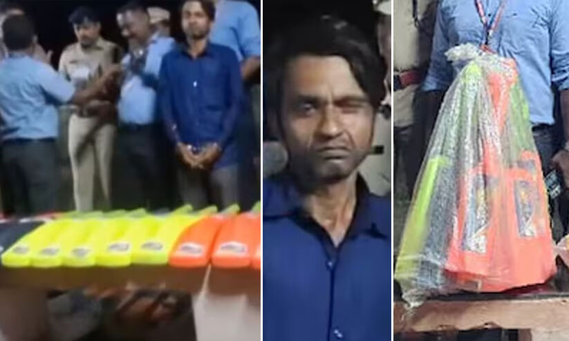 ക്രിക്കറ്റ് ബാറ്റിൽ ഒളിപ്പിച്ച് കഞ്ചാവ് കടത്തവെ യുവാവ് അറസ്റ്റിൽ