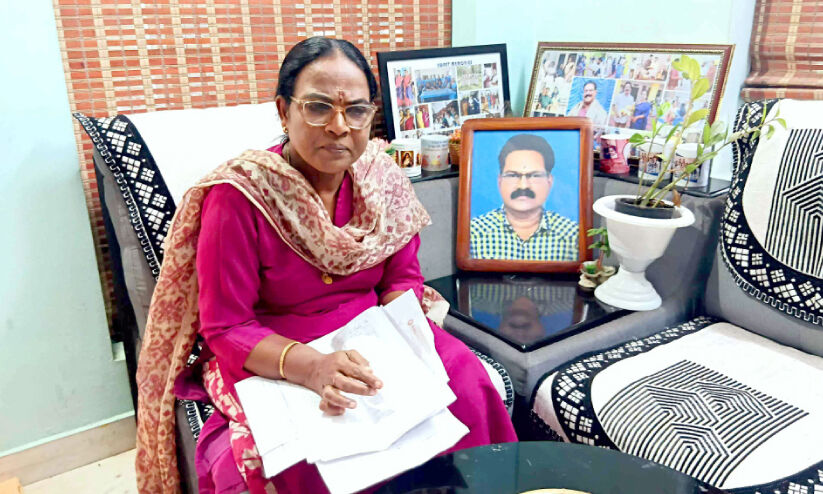 വിരമിച്ച ഭർത്താവിന്‍റെ ആനുകൂല്യങ്ങൾ   തടഞ്ഞുവെച്ചെന്ന് വിധവ