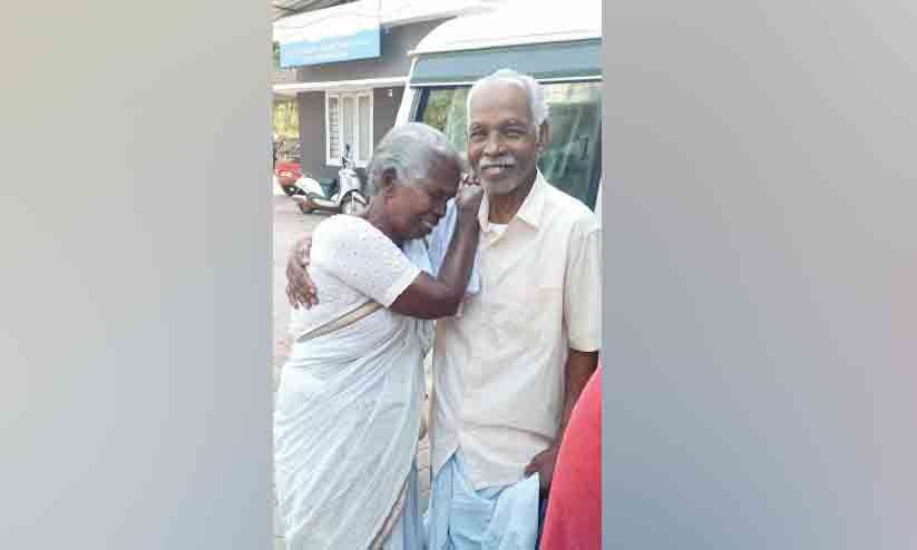 ആറുമാസത്തെ ആശങ്ക പ്രിയതമനെ കണ്ടെത്തിയ സന്തോഷത്തിൽ സരോജിനിയമ്മ ആറുമാസത്തെ ആശങ്ക പ്രിയതമനെ കണ്ടെത്തിയ സന്തോഷത്തിൽ സരോജിനിയമ്മ