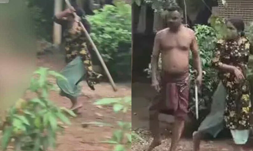 പൈപ്പ് കൊണ്ട് പിതാവിനെ ക്രൂരമായി മർദിച്ച് മകൻ, വടി കൊണ്ടടിച്ച് മരുമകളും; ഇരുവരും പൊലീസ് കസ്റ്റഡിയിൽ പൈപ്പ് കൊണ്ട് പിതാവിനെ ക്രൂരമായി മർദിച്ച് മകൻ, വടി കൊണ്ടടിച്ച് മരുമകളും; ഇരുവരും പൊലീസ് കസ്റ്റഡിയിൽ