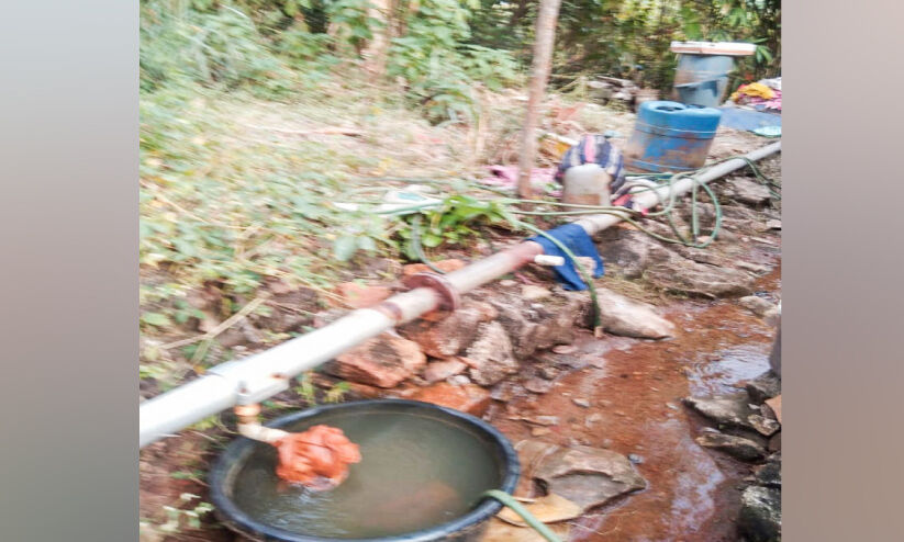 നൂറ്റവന്‍പാറ പദ്ധതി ഉണ്ടായിട്ടും ​കുടിവെള്ളം കിട്ടുന്നില്ല