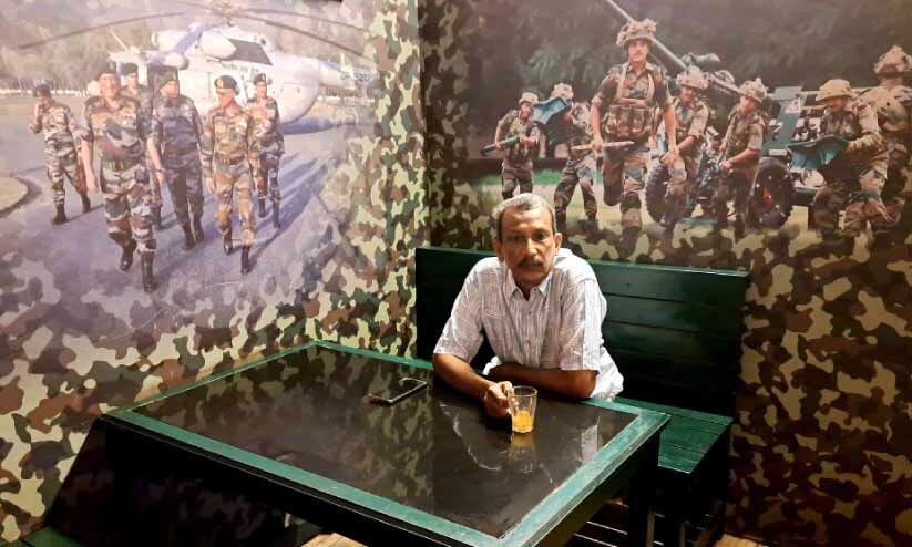 ജ​വാ​ൻ​മാ​ർ​ക്ക് ഇ​വി​ടെ ഭ​ക്ഷ​ണം സൗ​ജ​ന്യം