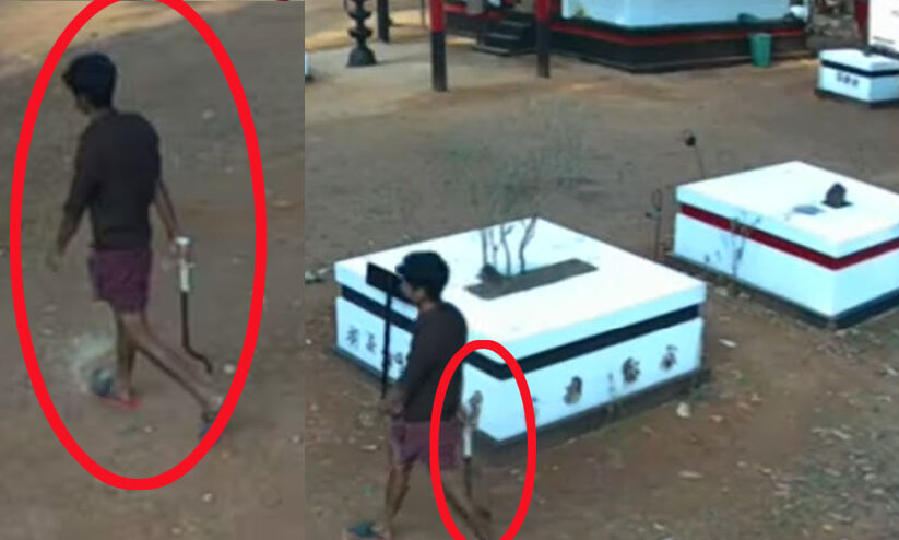 ക്ഷേത്ര ഗുരുതിത്തറയിലെ വാളെടുത്ത് അനുജന്റെ തലക്ക് വെട്ടി; പ്രതി ലഹരിക്കടിമയെന്ന് പൊലീസ് ക്ഷേത്ര ഗുരുതിത്തറയിലെ വാളെടുത്ത് അനുജന്റെ തലക്ക് വെട്ടി; പ്രതി ലഹരിക്കടിമയെന്ന് പൊലീസ്