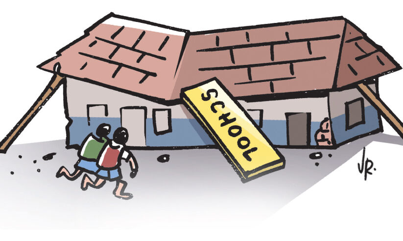 ജില്ലയിൽ 63 വിദ്യാലയങ്ങൾ ഫിറ്റ്നസില്ലാത്ത കെട്ടിടങ്ങളിൽ ജില്ലയിൽ 63 വിദ്യാലയങ്ങൾ ഫിറ്റ്നസില്ലാത്ത കെട്ടിടങ്ങളിൽ