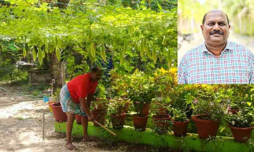 ഒഴിവുസമയങ്ങളിൽ കൃഷിയാണ് ജയന്റെ വിനോദം ഒഴിവുസമയങ്ങളിൽ കൃഷിയാണ് ജയന്റെ വിനോദം