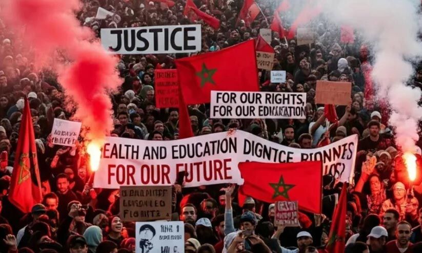 ‘ലോകകപ്പ് ഫുട്ബാളും സ്റ്റേഡിയങ്ങളുമല്ല വേണ്ടത്...’ -മൊറോക്കോയിലും തെരുവിലിറങ്ങി ജെൻ സി; പിന്തുണയുമായി ഫുട്ബാൾ താരങ്ങളും ‘ലോകകപ്പ് ഫുട്ബാളും സ്റ്റേഡിയങ്ങളുമല്ല വേണ്ടത്...’ -മൊറോക്കോയിലും തെരുവിലിറങ്ങി ജെൻ സി; പിന്തുണയുമായി ഫുട്ബാൾ താരങ്ങളും