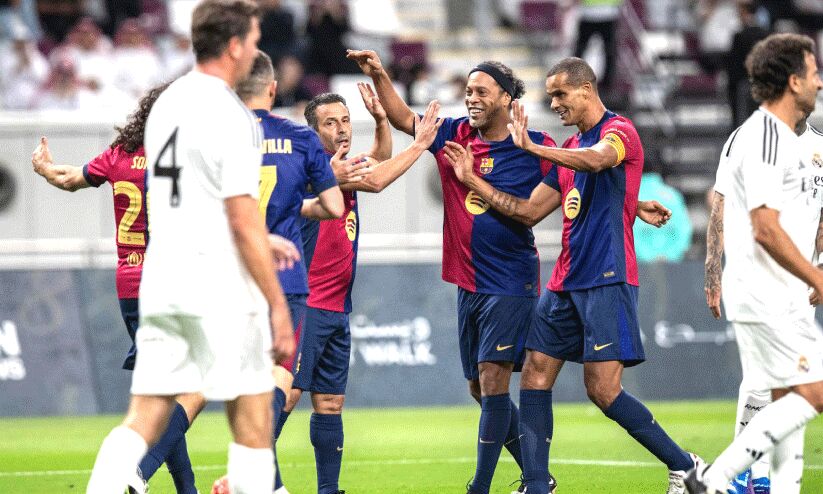 ഇതിഹാസങ്ങൾ കളംനിറഞ്ഞു; മനംനിറഞ്ഞ് ആരാധകർ; ശ്രദ്ധേയമായി ബാഴ്സലോണ-റയൽ മഡ്രിഡ് ലെജൻഡ്സ് എൽ ക്ലാസികോ ഇതിഹാസങ്ങൾ കളംനിറഞ്ഞു; മനംനിറഞ്ഞ് ആരാധകർ; ശ്രദ്ധേയമായി ബാഴ്സലോണ-റയൽ മഡ്രിഡ് ലെജൻഡ്സ് എൽ ക്ലാസികോ