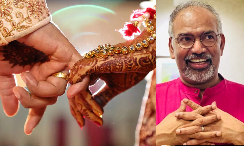 വിവാഹം കഴിക്കുന്നവർക്ക് തുമ്മാരുകുടിയുടെ ഉപദേശം: ‘എത്ര ആർഭാടമാക്കുന്നതിലും തെറ്റില്ല, പക്ഷേ...’ വിവാഹം കഴിക്കുന്നവർക്ക് തുമ്മാരുകുടിയുടെ ഉപദേശം: ‘എത്ര ആർഭാടമാക്കുന്നതിലും തെറ്റില്ല, പക്ഷേ...’