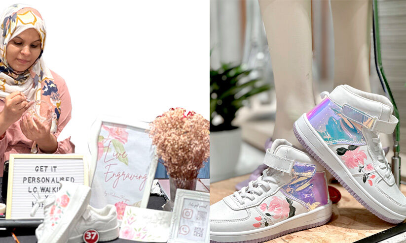 കാശ്മീരിയൻ സൗന്ദര്യം കലയിൽ ആവിഷ്കരിച്ച്​ മുഹ്സിന കൈപ്പി